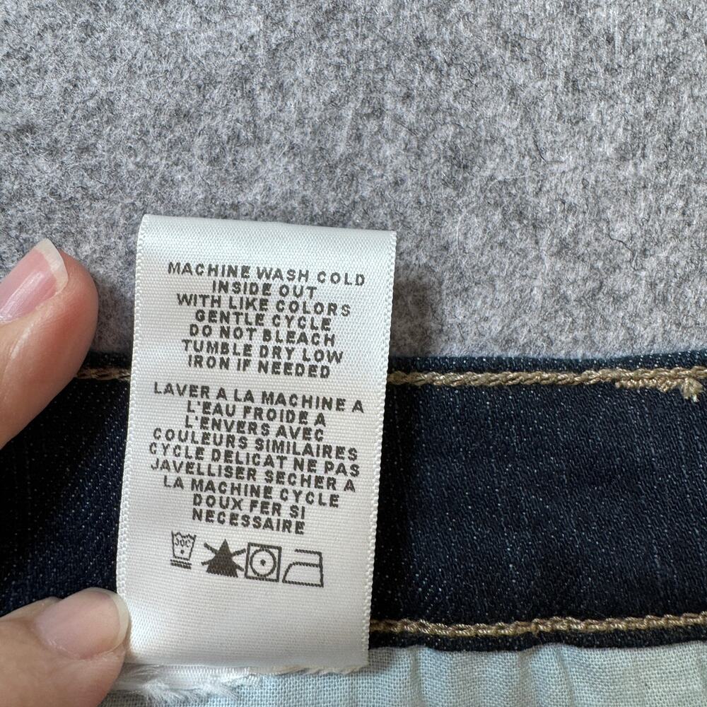 NYDJ Capri Jeans Womens 12 NWT Dark Wash Tummy Tuck Denim Cropped USA - Picture 13 of 14